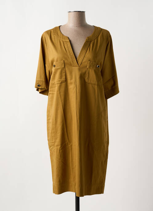 Robe mi-longue vert MAISON CAPTAIN pour femme