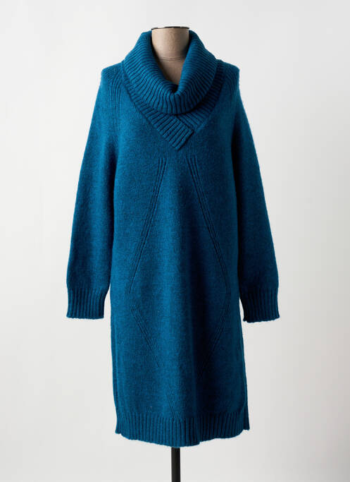 Robe pull bleu CAPTAIN TORTUE pour femme