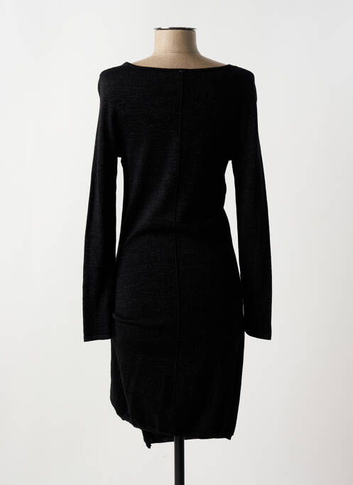 Robe pull noir LITTLE MISS BY CAPTAIN TORTUE pour femme