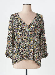 Blouse vert MISS CAPTAIN pour femme seconde vue