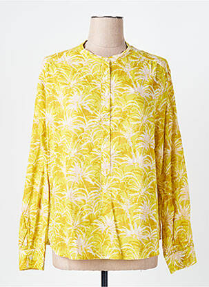 Chemisier jaune MISS CAPTAIN pour femme