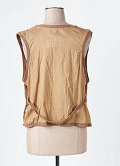 Gilet sans manche marron MISS CAPTAIN pour femme seconde vue