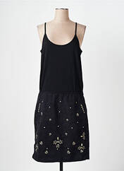 Robe mi-longue noir CAPTAIN TORTUE pour femme seconde vue