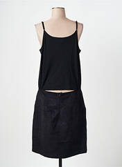 Robe mi-longue noir CAPTAIN TORTUE pour femme seconde vue