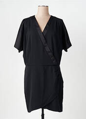 Robe mi-longue noir MAISON CAPTAIN pour femme seconde vue