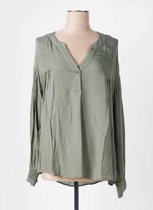 Blouse vert TREND BY CAPTAIN TORTUE pour femme