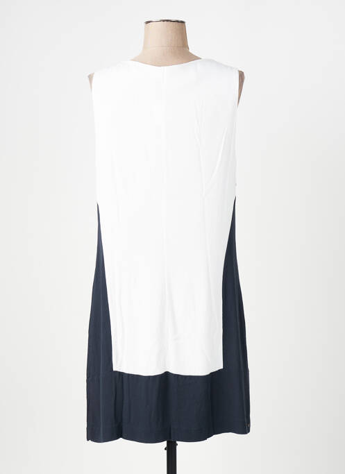 Robe mi-longue blanc MISS CAPTAIN pour femme