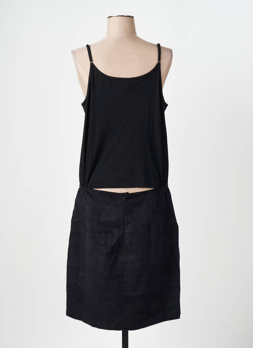 Robe mi-longue noir CAPTAIN TORTUE pour femme