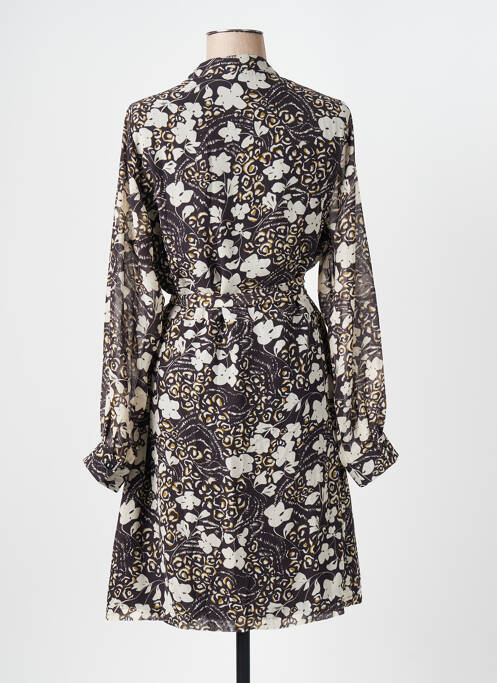 Robe mi-longue noir CAPTAIN TORTUE femme