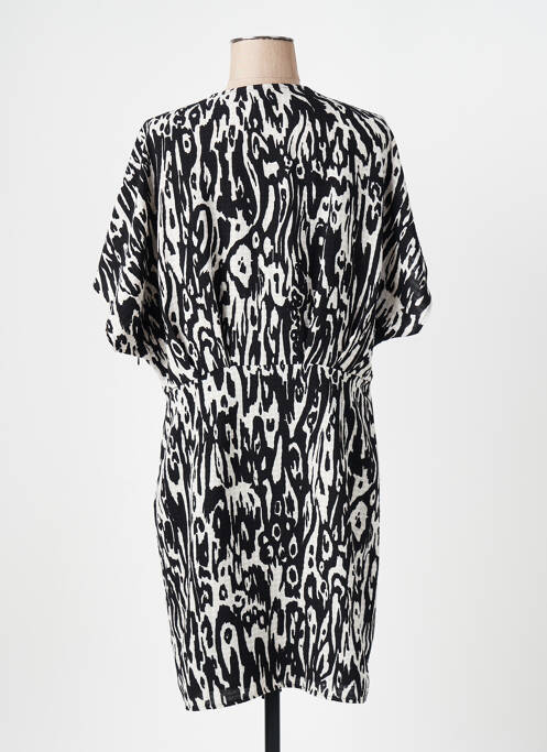 Robe mi-longue noir CAPTAIN TORTUE pour femme