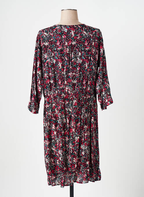 Robe mi-longue noir CAPTAIN TORTUE pour femme