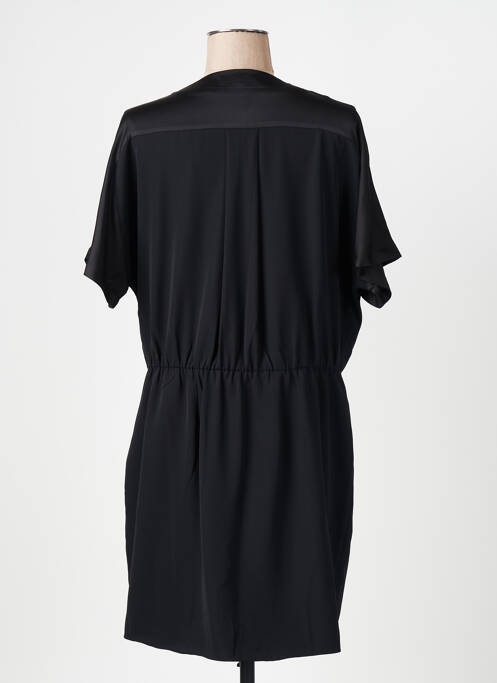 Robe mi-longue noir MAISON CAPTAIN pour femme