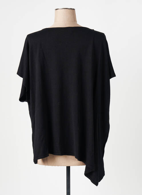 T-shirt noir CAPTAIN TORTUE pour femme