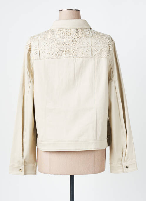 Veste casual beige MAISON CAPTAIN pour femme