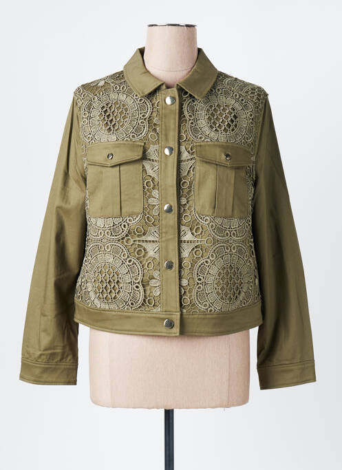 Veste casual vert MAISON CAPTAIN pour femme