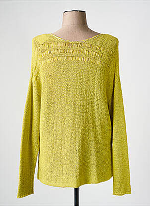 Gilet manches longues stretch vert MISS BY CAPTAIN TORTUE femme