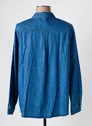 Chemisier coupe cintrée manches longues bleu CAPTAIN CORSAIRE femme