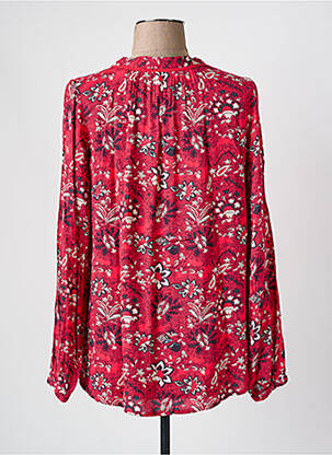 Blouse imprimé fleurs manches longues rose MISS BY CAPTAIN TORTUE femme
