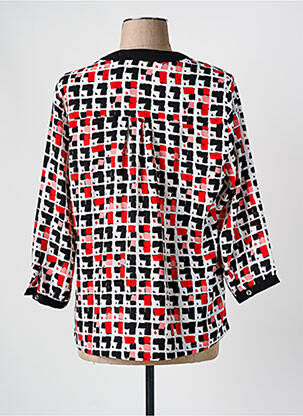 Top stretch manches 3/4 orange TREND MISS CAPTAIN TREND femme
