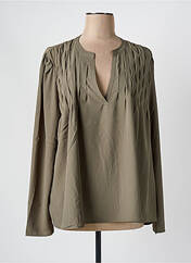 Blouse vert TANAIS pour femme seconde vue