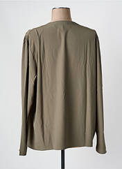 Blouse vert TANAIS pour femme seconde vue