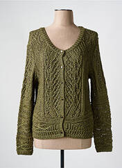 Gilet manches longues vert MAISON CAPTAIN pour femme seconde vue