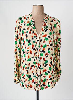 Chemisier beige CAPTAIN TORTUE pour femme