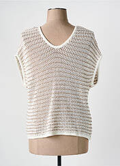 Gilet sans manche beige TREND BY CAPTAIN TORTUE pour femme seconde vue