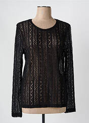 Top noir MISS & TREND pour femme seconde vue