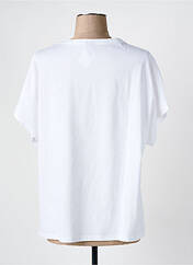 T-shirt blanc CAPTAIN TORTUE pour femme seconde vue