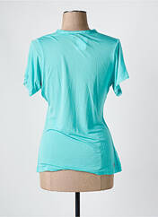 T-shirt bleu DREAMWEAR BY JAVA pour femme seconde vue