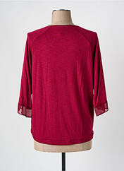 T-shirt rouge MISS BY CAPTAIN TORTUE pour femme seconde vue