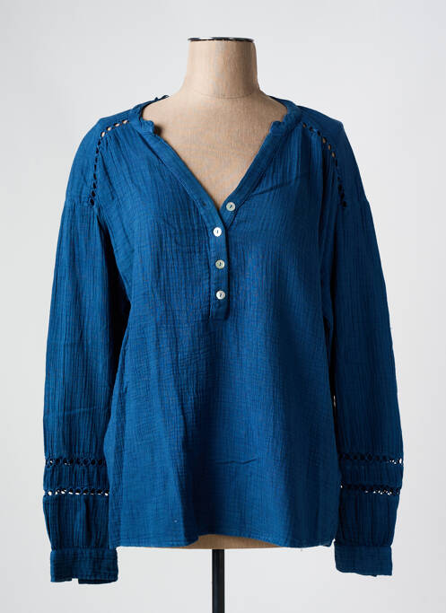 Blouse bleu MAISON CAPTAIN pour femme