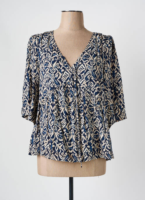 Blouse bleu MAISON CAPTAIN pour femme