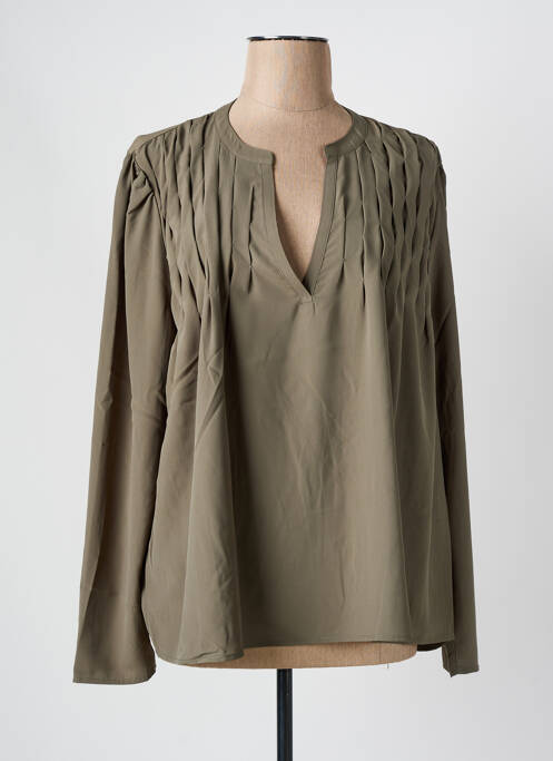Blouse vert TANAIS pour femme