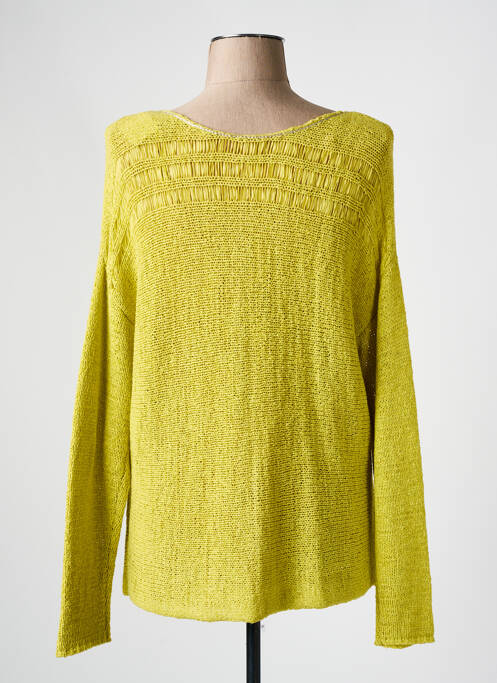 Gilet manches longues vert MISS BY CAPTAIN TORTUE pour femme