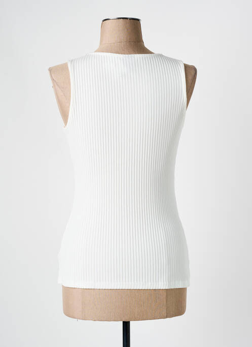 Débardeur blanc CAPTAIN TORTUE pour femme