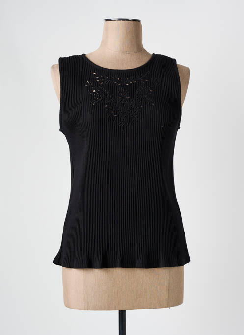 Débardeur noir CAPTAIN TORTUE pour femme