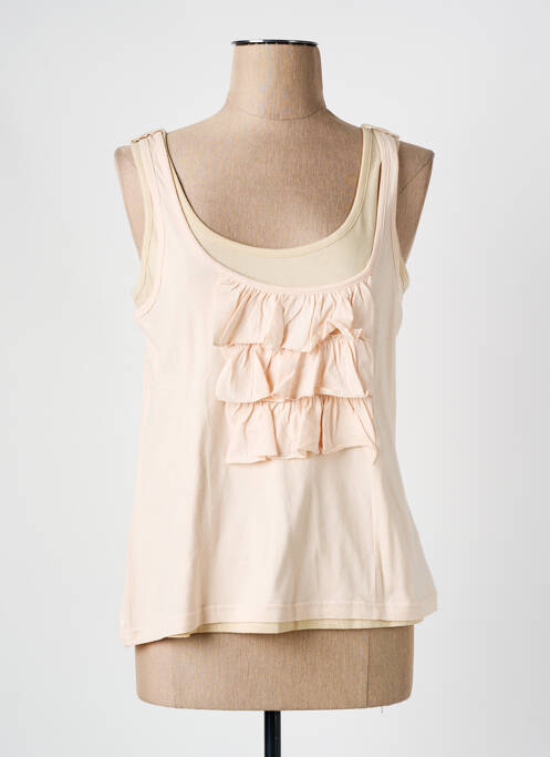 Top beige MISS CAPTAIN pour femme