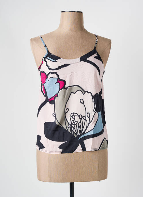 Top rose CAPTAIN TORTUE pour femme