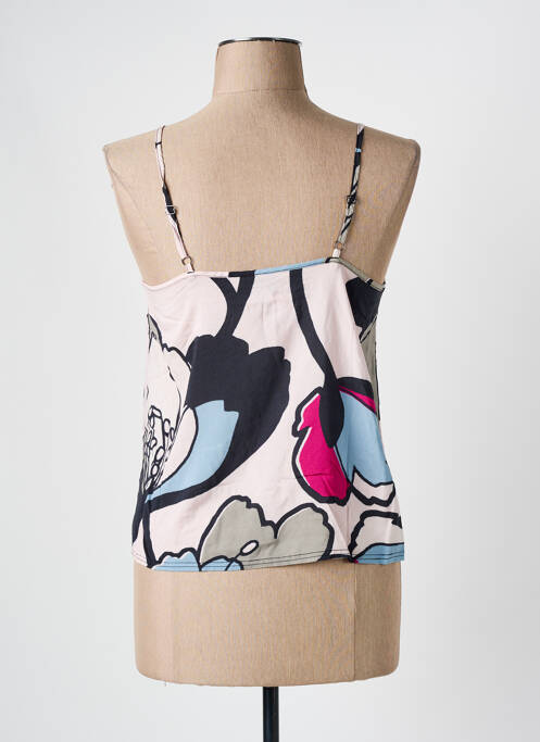 Top rose CAPTAIN TORTUE pour femme