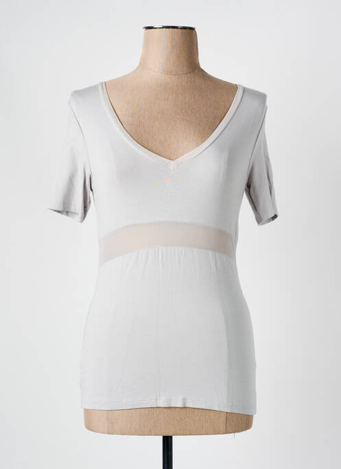 T-shirt gris JAVA pour femme