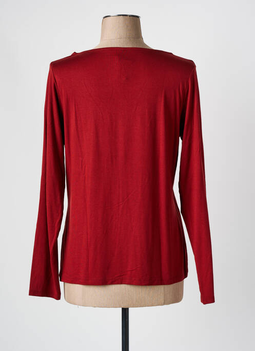 T-shirt orange JAVA BY CAPTAIN TORTUE pour femme