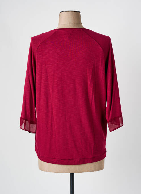 T-shirt rouge MISS BY CAPTAIN TORTUE pour femme