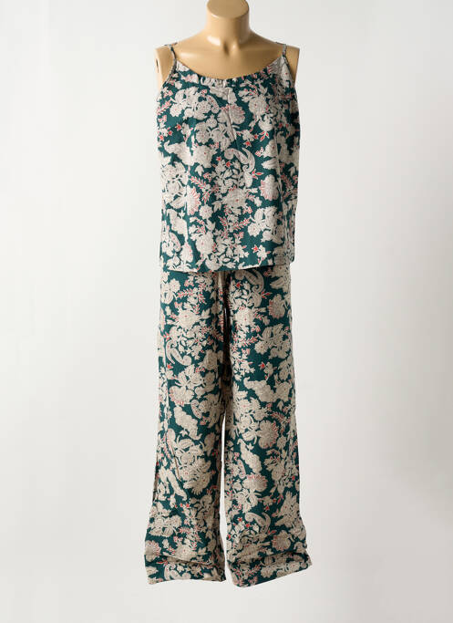 Pyjama vert CAPTAIN TORTUE pour femme