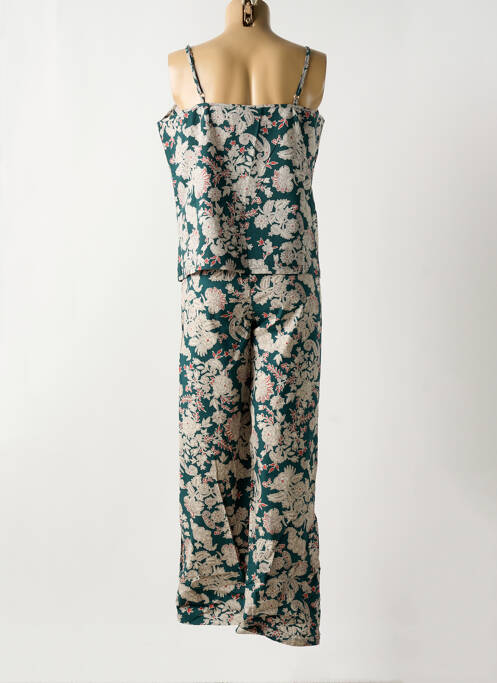 Pyjama vert CAPTAIN TORTUE pour femme