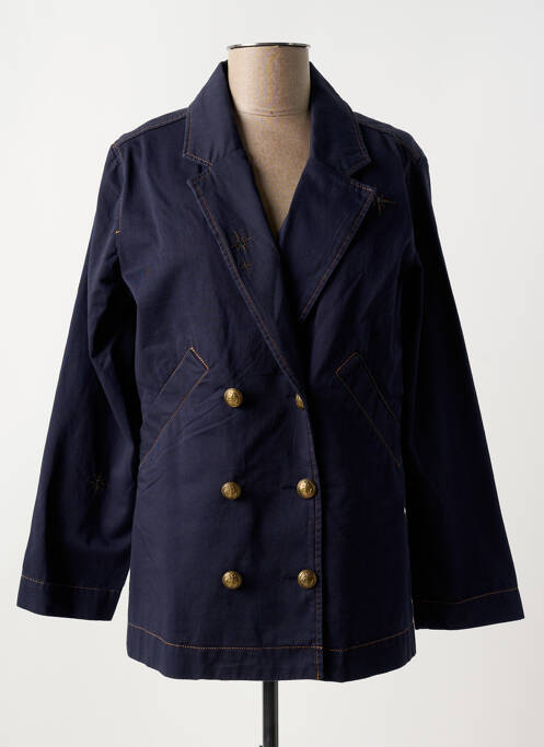 Veste casual bleu CAPTAIN TORTUE pour femme