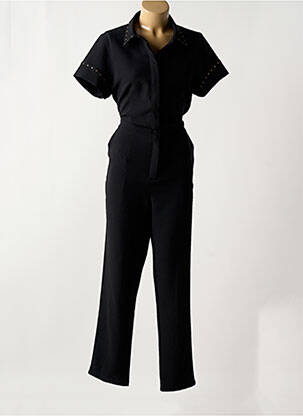 Combi-pantalon noir CAPTAIN TORTUE pour femme