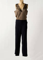 Combi-pantalon noir MAISON CAPTAIN pour femme seconde vue