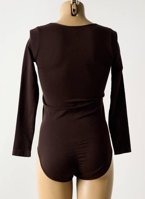 Body lingerie marron JAVA pour femme